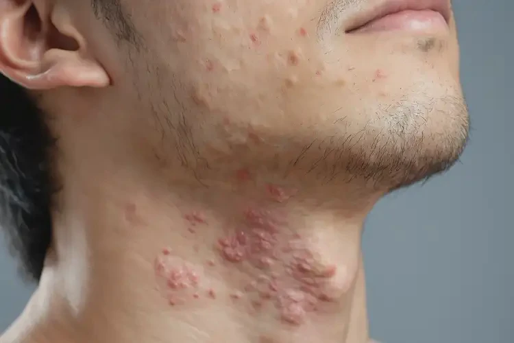 男生脖子上容易起濕疹可以治好嗎(圖4)