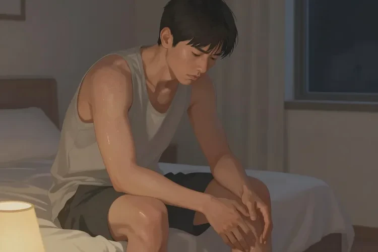 男人小腿經(jīng)常起濕疹能靠自己自愈嗎(圖1)