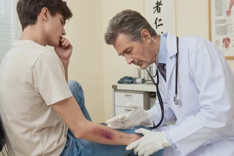 青年人小腿上長濕疹能靠自己自愈嗎(圖2)