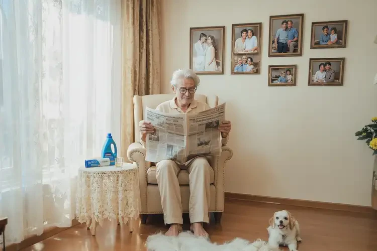 老人小腿上容易起濕疹可以治好嗎(圖1)