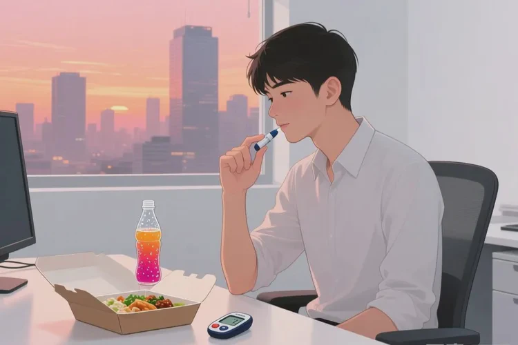 28歲中餐血糖13.5是怎么回事(圖1)