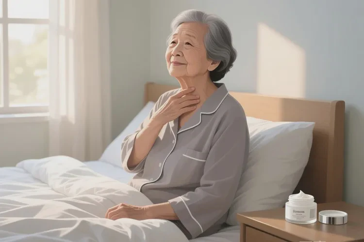 高龄老人脖子上经常长湿疹能靠自己自愈吗(图1)