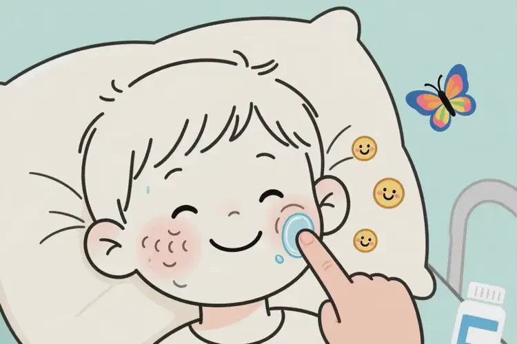 兒童臉上經(jīng)常長(zhǎng)濕疹可以治好嗎(圖1)