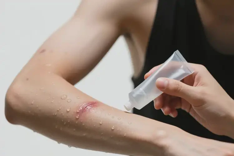 男生手臂起濕疹可以治好嗎(圖1)