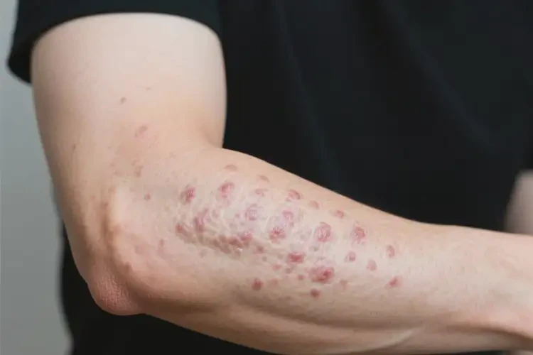 男人手臂上經(jīng)常起濕疹可不可以根治(圖3)