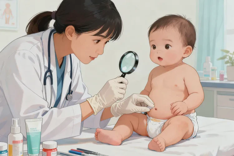 寶寶屁股上出濕疹可以治愈嗎(圖3)