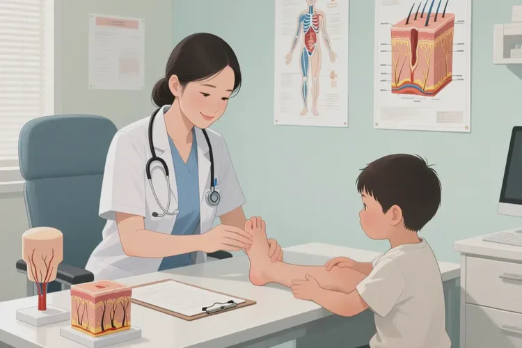 儿童脚上出现湿疹可以治愈吗(图3)