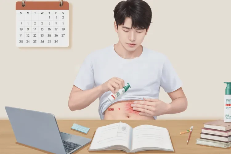 大學(xué)生肚子經(jīng)常起濕疹能靠自己自愈嗎(圖1)
