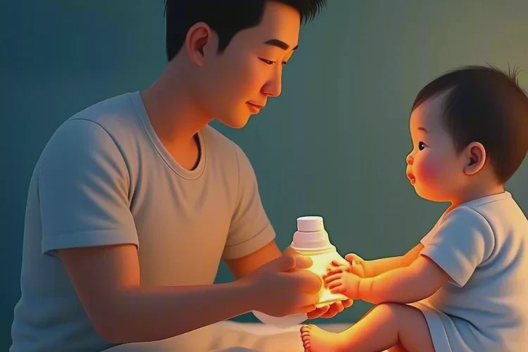 嬰兒小腿上出現(xiàn)濕疹可以治愈嗎(圖4)