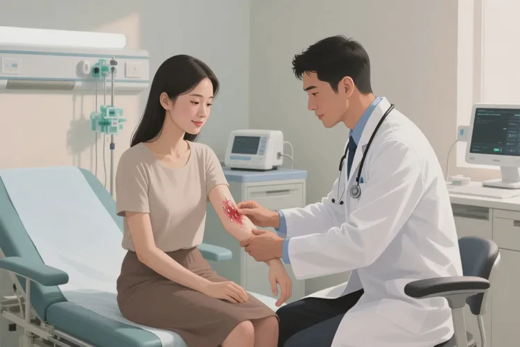 哺乳期妈妈身上偶尔长湿疹能靠自己自愈吗(图4)