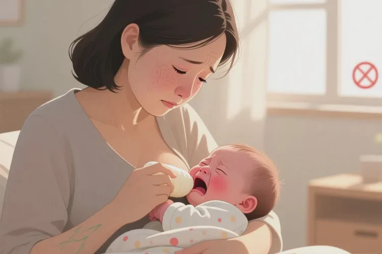 哺乳期媽媽屁股容易起濕疹能靠自己自愈嗎(圖1)