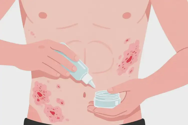 男生肚子容易長(zhǎng)濕疹可不可以根治(圖4)