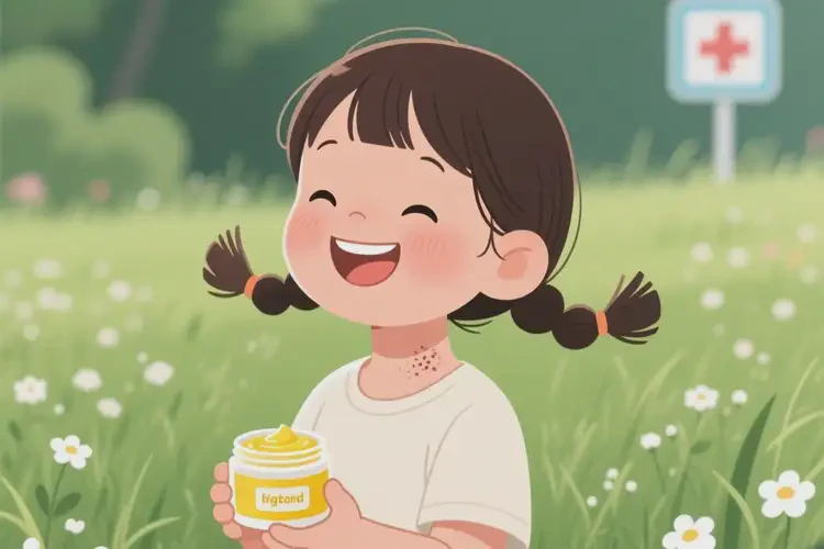 小孩脖子上偶爾長(zhǎng)濕疹可以治好嗎(圖2)