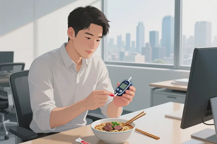 28歲中餐血糖11.6是怎么回事(圖1)