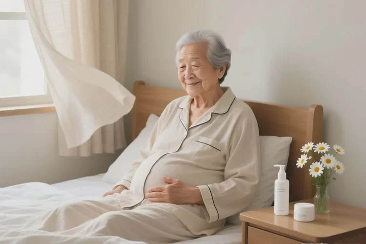 高齡老人肚子上容易起濕疹能靠自己自愈嗎(圖1)