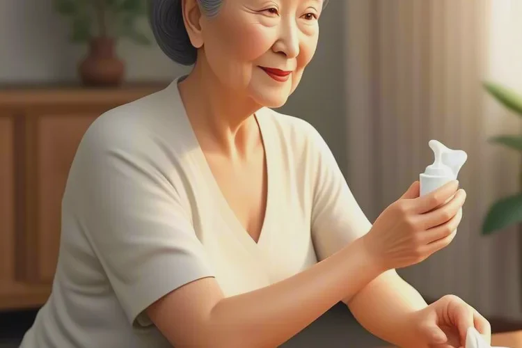 老人手臂上長濕疹可以治愈嗎(圖1)