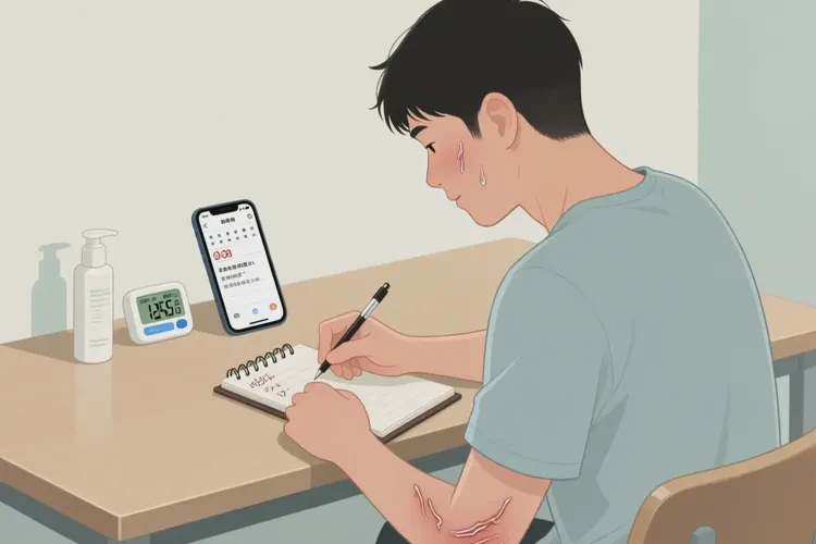 青年人脖子經(jīng)常起濕疹能靠自己自愈嗎(圖3)