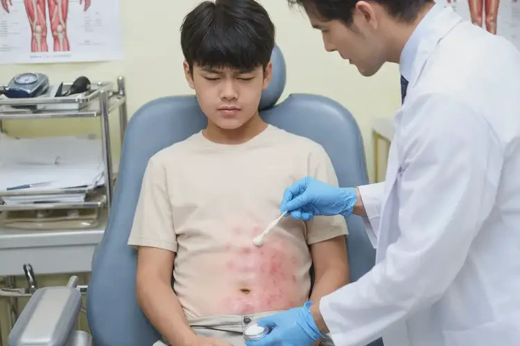 青少年肚子容易起濕疹可以治好嗎(圖3)
