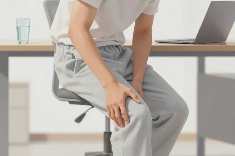 男人大腿上有濕疹能靠自己自愈嗎(圖1)