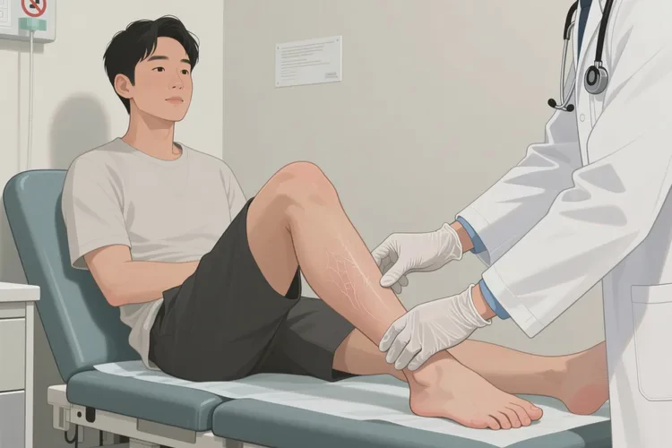 男人小腿上偶爾起濕疹能靠自己自愈嗎(圖4)