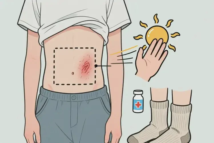 青少年肚子經(jīng)常長(zhǎng)濕疹可以治好嗎(圖2)