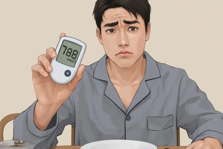 28歲晚餐血糖17.3是怎么回事(圖1)