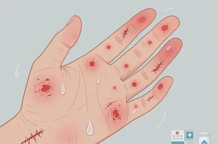 女人手上長(zhǎng)濕疹可不可以根治(圖4)