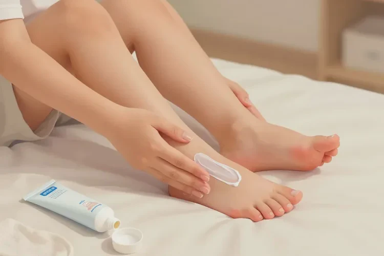 兒童腳上起濕疹可以治愈嗎(圖1)