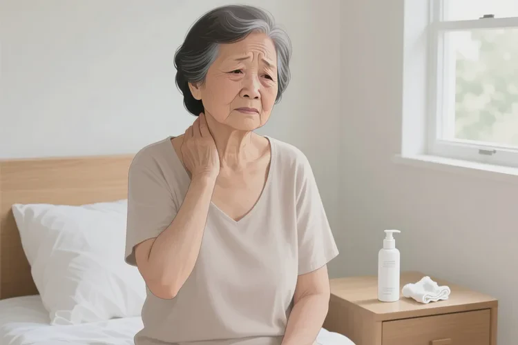 老年人脖子經(jīng)常起濕疹可以治愈嗎(圖1)