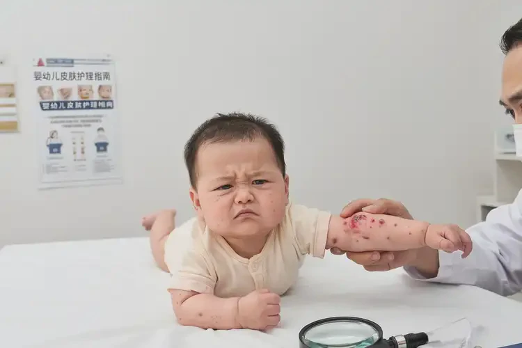 少兒小腿經(jīng)常長濕疹可以治好嗎(圖4)