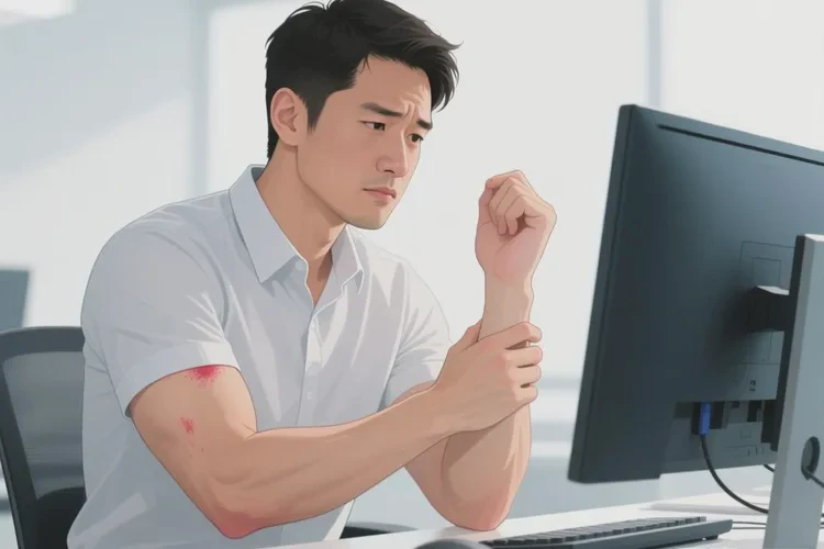 男人全身經(jīng)常起濕疹能靠自己自愈嗎(圖1)