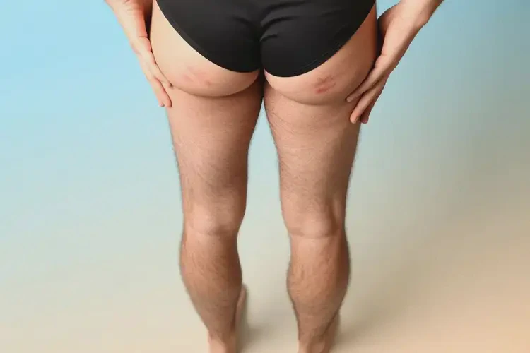 男生屁股上偶爾起濕疹可以治好嗎(圖2)