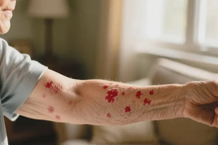 老年人手臂上出濕疹可以治好嗎(圖4)