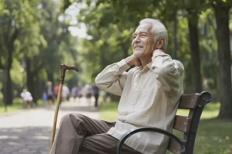 老人脖子容易起濕疹可以治好嗎(圖1)