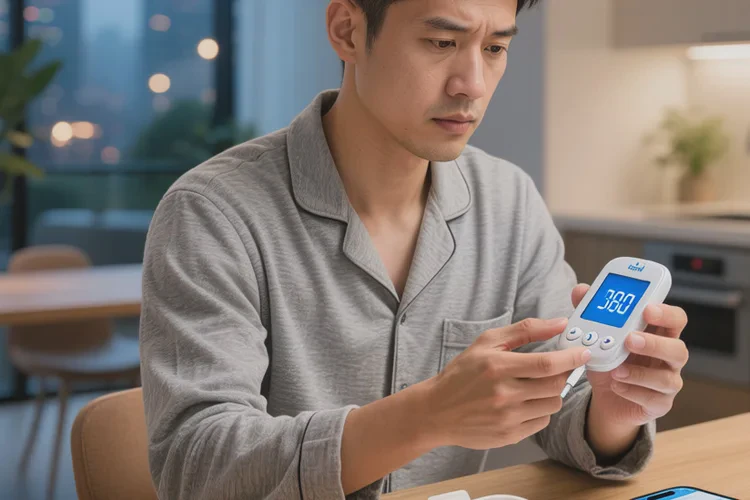 28歲晚餐血糖9.1是怎么回事(圖1)