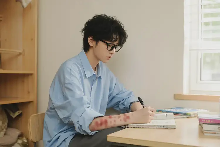 大學(xué)生手臂長(zhǎng)濕疹可不可以根治(圖1)