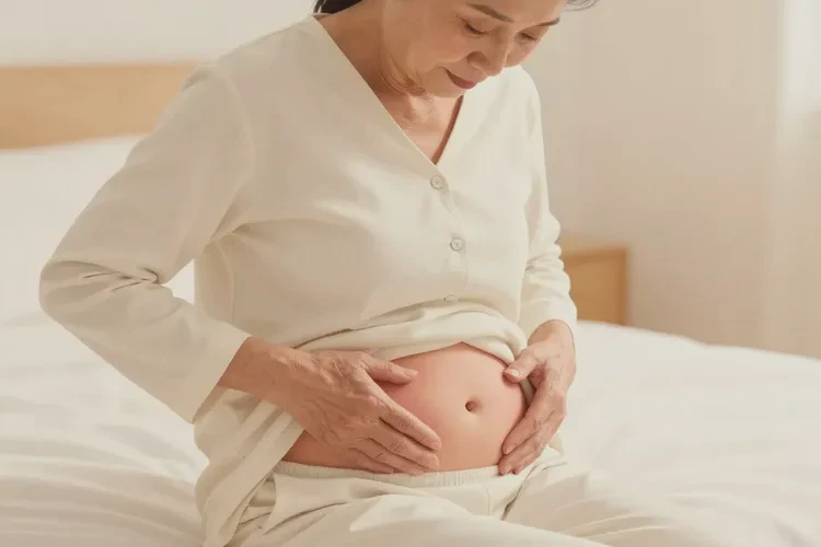 高齡老人肚子上有濕疹能靠自己自愈嗎(圖1)