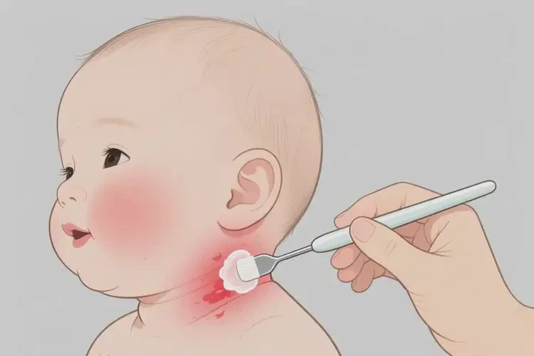 嬰兒脖子上經(jīng)常長(zhǎng)濕疹可以治好嗎(圖1)