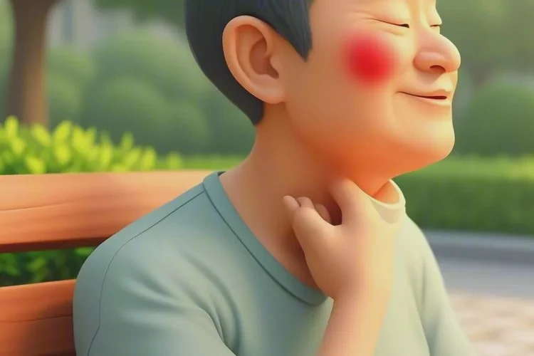 老人脖子容易起湿疹可以治愈吗(图1)