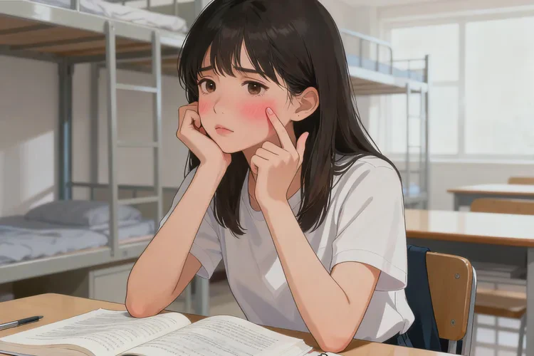 大學(xué)生面部容易長濕疹能靠自己自愈嗎(圖1)