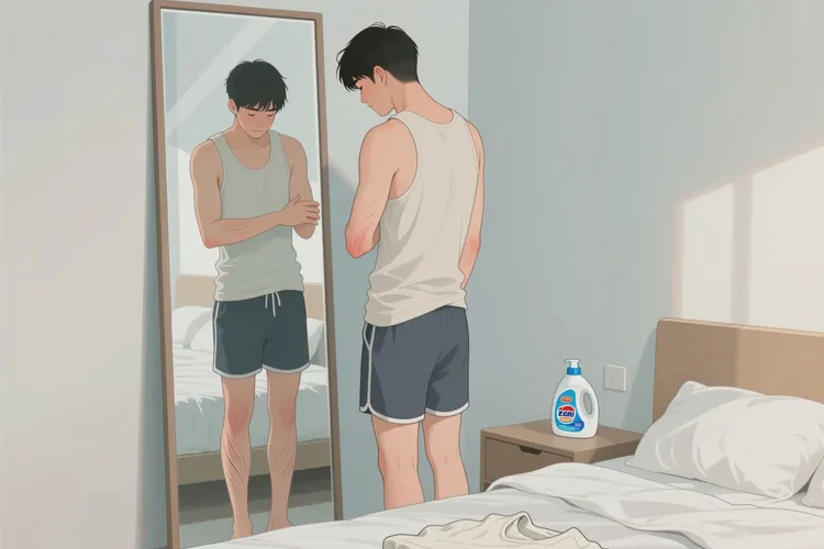 青年人全身有濕疹能靠自己自愈嗎(圖2)