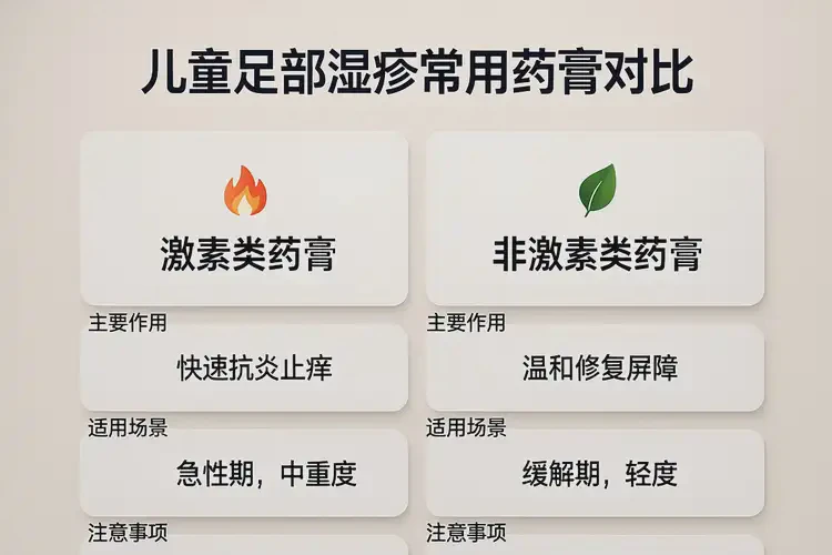 兒童腳上偶爾長(zhǎng)濕疹可以治好嗎(圖2)