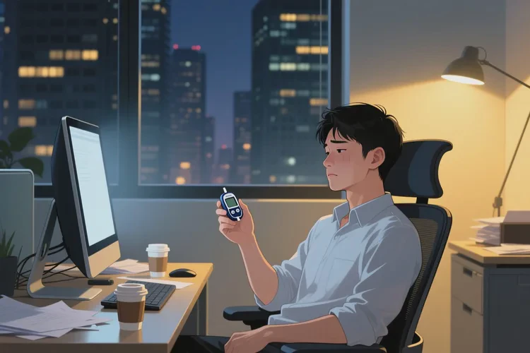 27歲晚上血糖7.6是怎么回事(圖3)