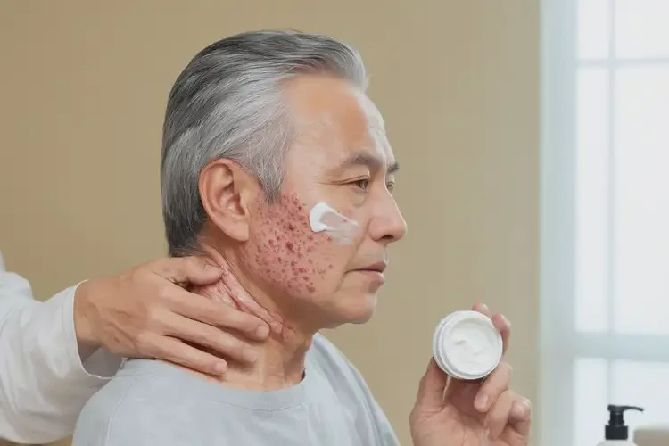 老年人脖子起湿疹不管它会自己痊愈吗(图3)