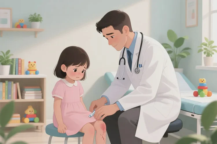 兒童大腿偶爾起濕疹可以治愈嗎(圖4)