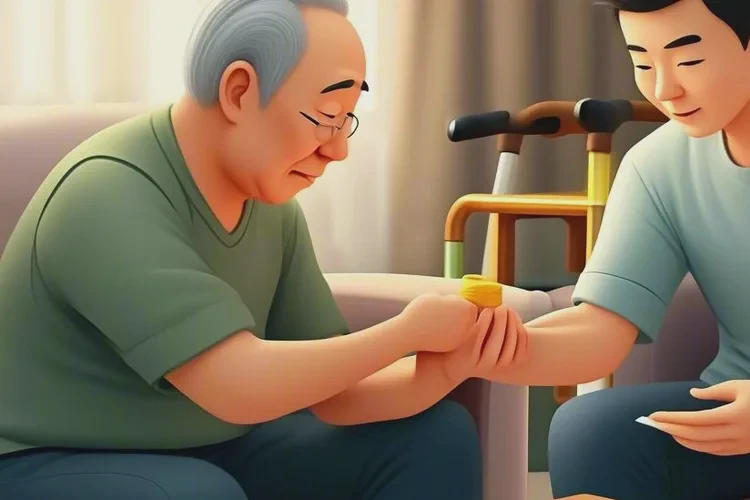 老年人手臂上有濕疹可以治愈嗎(圖4)