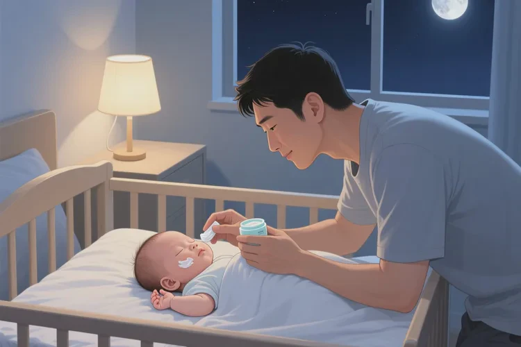 嬰幼兒臉上容易起濕疹可以治愈嗎(圖2)