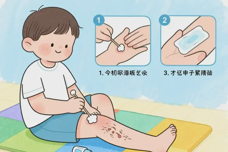 兒童大腿上容易起濕疹可以治好嗎(圖2)