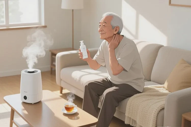 高齡老人脖子上容易長濕疹能靠自己自愈嗎(圖1)