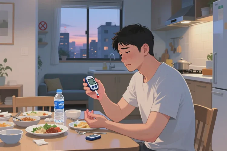 28岁晚餐血糖19点4是怎么回事(图1)